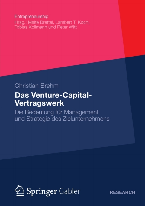 Cover image for book Das Venture-Capital-Vertragswerk