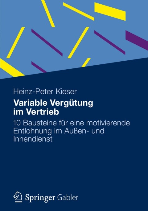 Cover image for book Variable Vergütung im Vertrieb