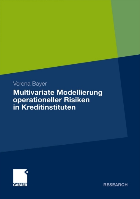 Cover image for book Multivariate Modellierung operationeller Risiken in Kreditinstituten