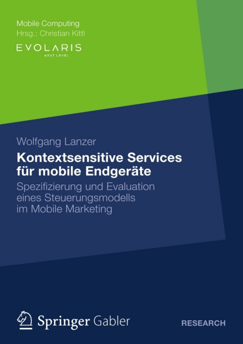 Cover image for book Kontextsensitive Services für mobile Endgeräte