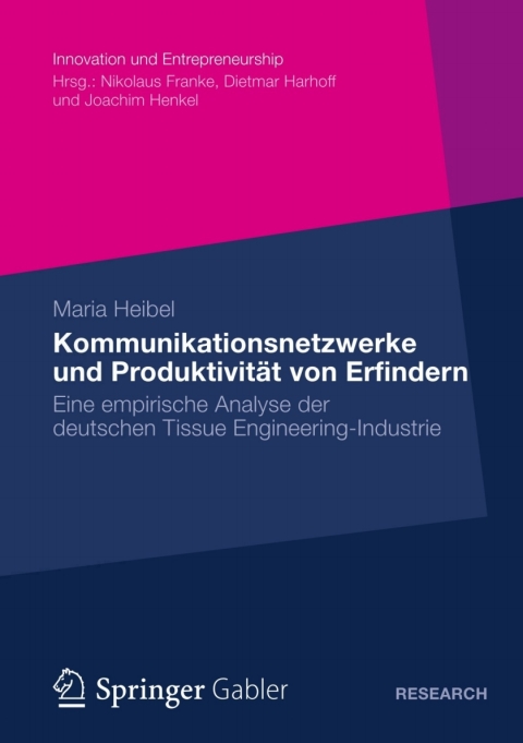 Cover image for book Kommunikationsnetzwerke und Produktivität von Erfindern