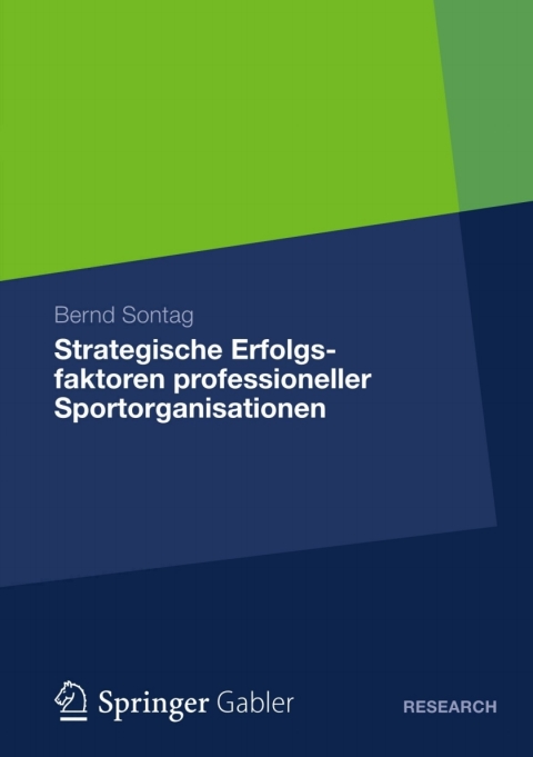 Cover image for book Strategische Erfolgsfaktoren professioneller Sportorganisationen