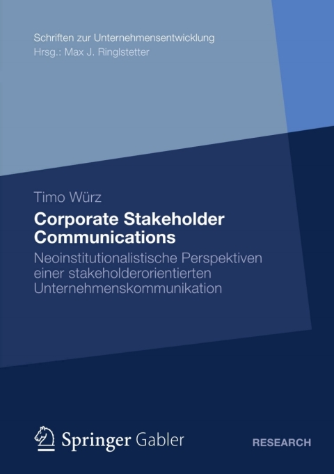 Cover image for book Corporate Stakeholder Communications