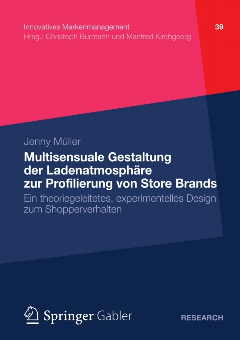 Cover image for book Multisensuale Gestaltung der Ladenatmosphäre zur Profilierung von Store Brands