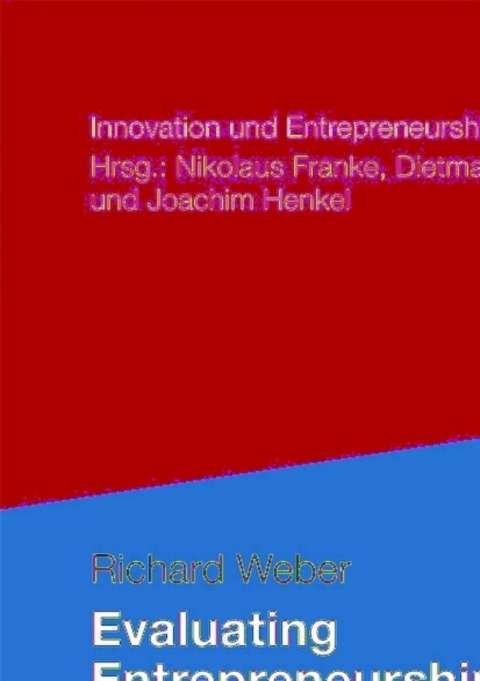 Cover image for book Evaluating Entrepreneurship Education