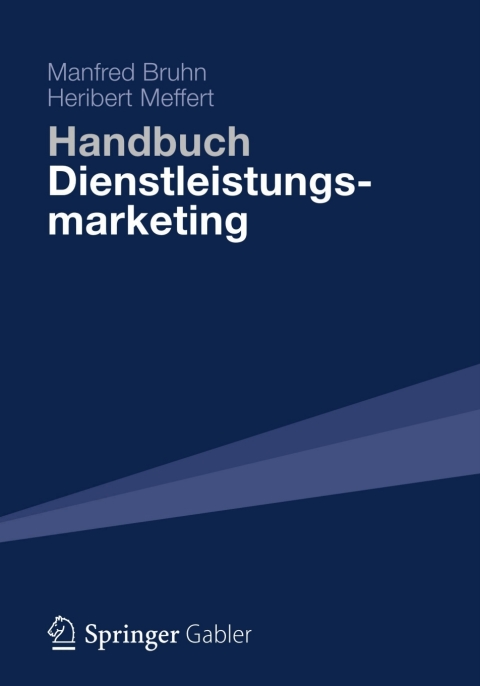 Cover image for book Handbuch Dienstleistungsmarketing