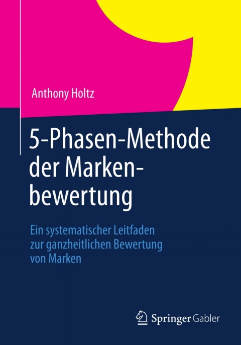 Cover image for book 5-Phasen-Methode der Markenbewertung
