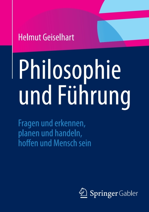 Cover image for book Philosophie und Führung