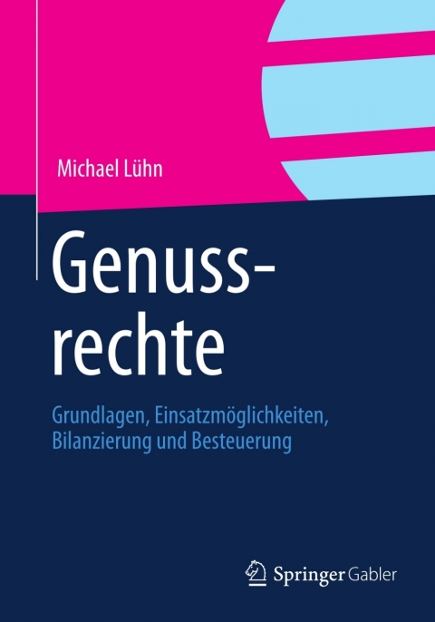 Cover image for book Genussrechte