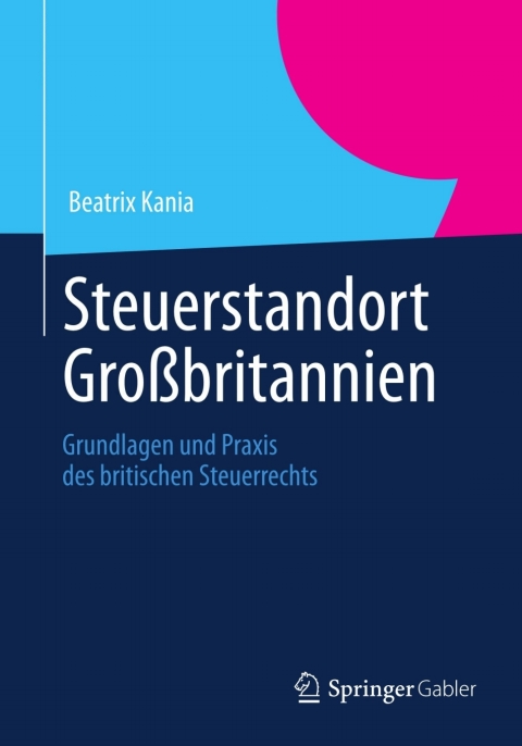 Cover image for book Steuerstandort Großbritannien