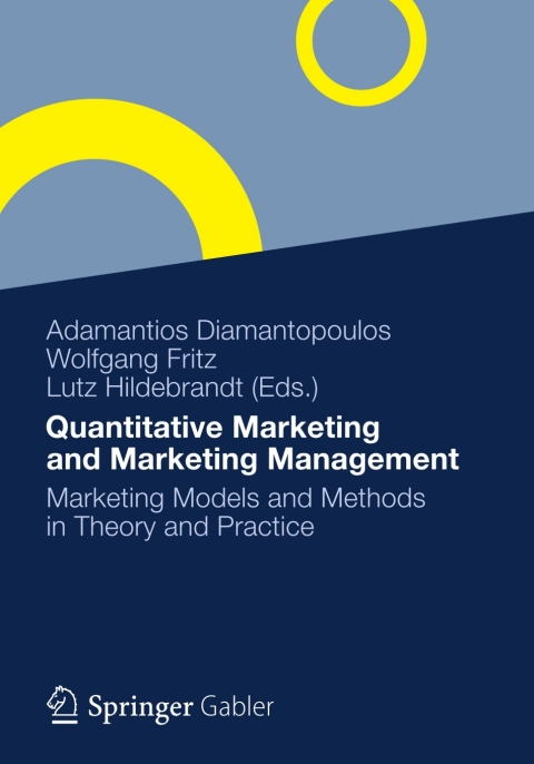 Cover image for book Quantitative Marketing and Marketing Management