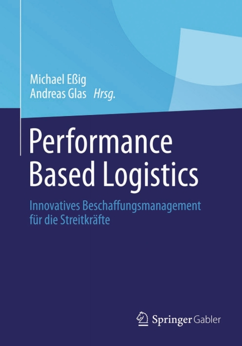 Cover image for book Performance Based Logistics