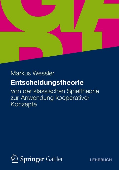 Cover image for book Entscheidungstheorie