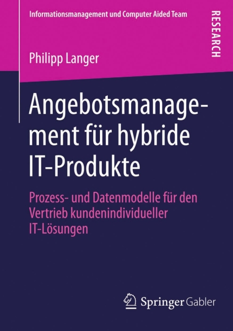 Cover image for book Angebotsmanagement für hybride IT-Produkte