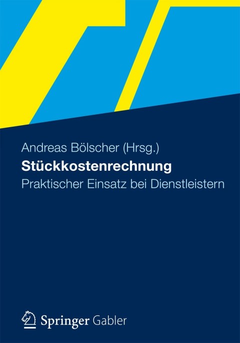 Cover image for book Stückkostenrechnung