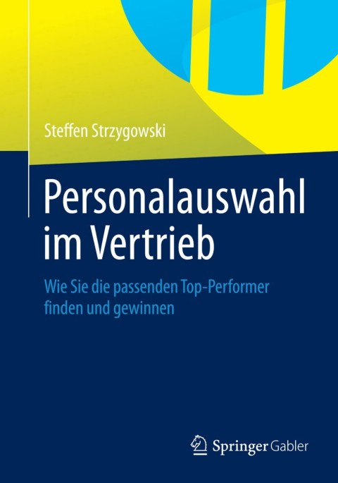 Cover image for book Personalauswahl im Vertrieb