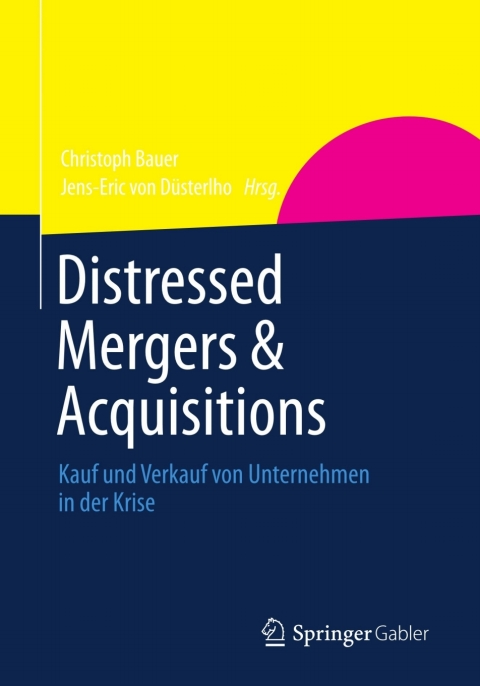 Cover image for book Distressed Mergers & Acquisitions