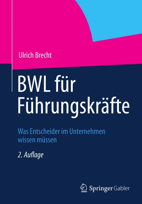 Cover image for book BWL für Führungskräfte