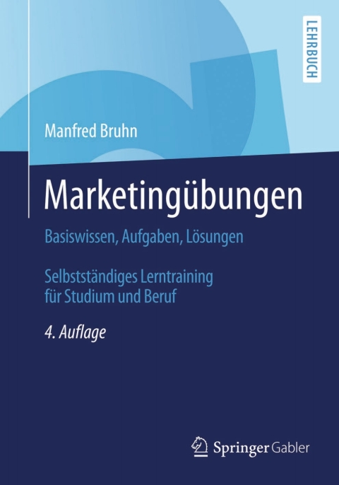 Cover image for book Marketingübungen