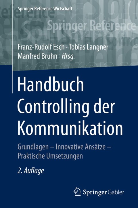 Cover image for book Handbuch Controlling der Kommunikation