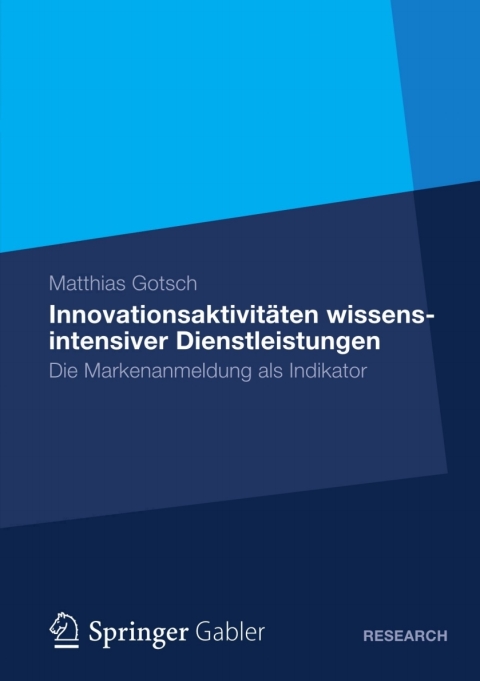 Cover image for book Innovationsaktivitäten wissensintensiver Dienstleistungen