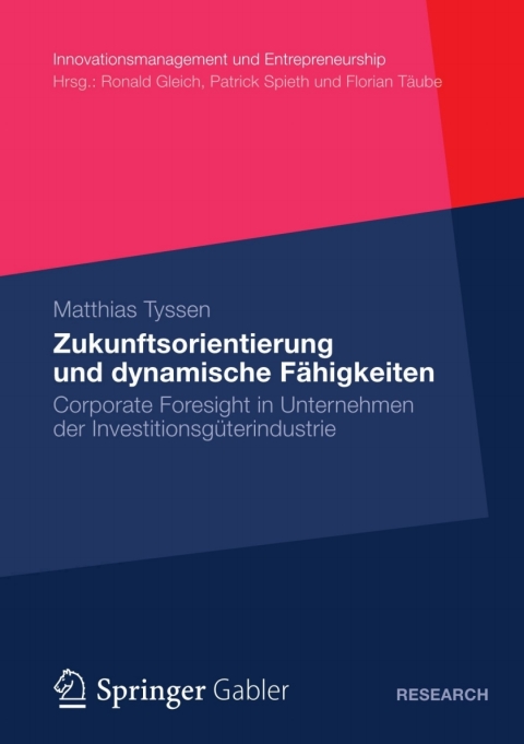 Cover image for book Zukunftsorientierung und dynamische Fähigkeiten