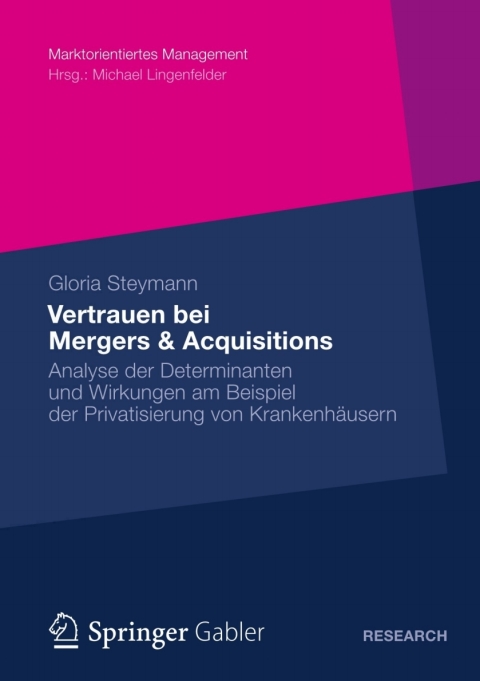 Cover image for book Vertrauen bei Mergers & Acquisitions