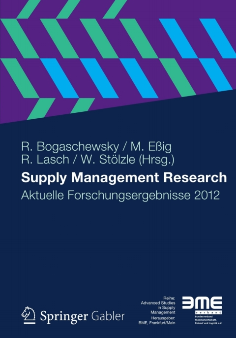 Cover image for book Supply Management Research