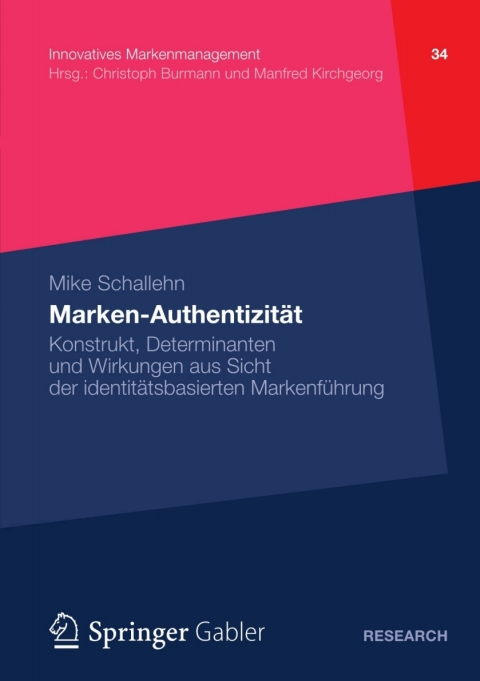 Cover image for book Marken-Authentizität