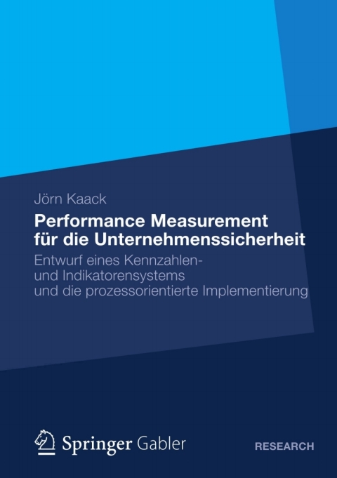 Cover image for book Performance-Measurement für die Unternehmenssicherheit