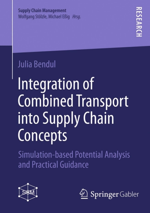 Cover image for book Integration of Combined Transport into Supply Chain Concepts