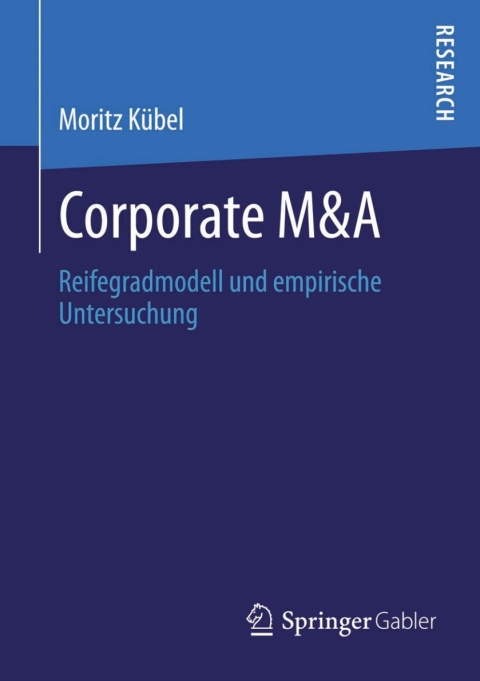 Cover image for book Corporate M&A