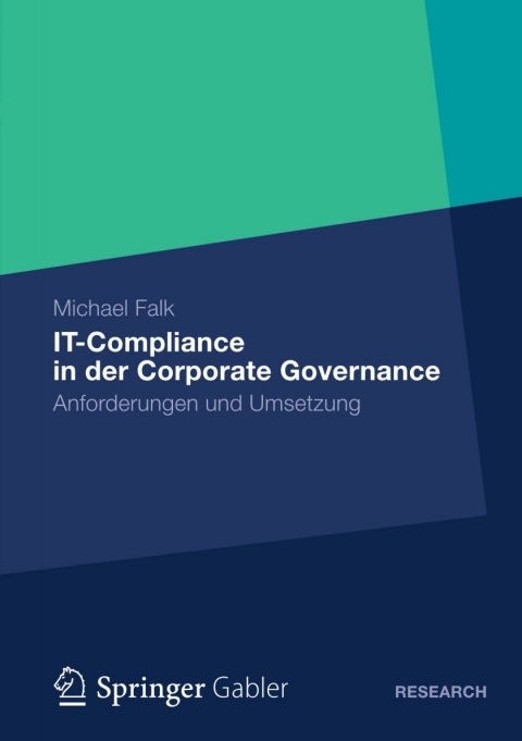 Cover image for book IT-Compliance in der Corporate Governance