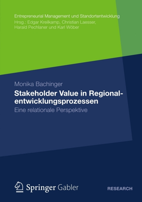 Cover image for book Stakeholder Value in Regionalentwicklungsprozessen