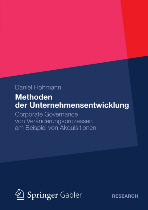 Cover image for book Methoden der Unternehmensentwicklung