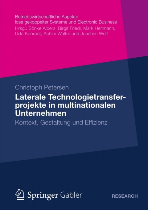 Cover image for book Laterale Technologietransferprojekte in multinationalen Unternehmen