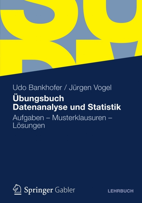 Cover image for book Übungsbuch Datenanalyse und Statistik