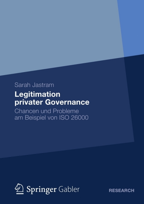 Cover image for book Legitimation privater Governance
