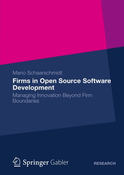 Cover image for book Firms in Open Source Software Development