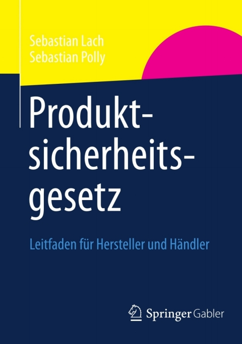 Cover image for book Produktsicherheitsgesetz