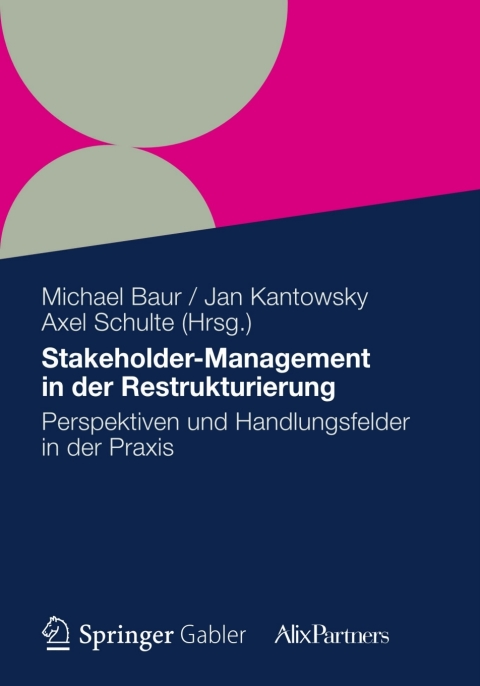 Cover image for book Stakeholder Management in der Restrukturierung