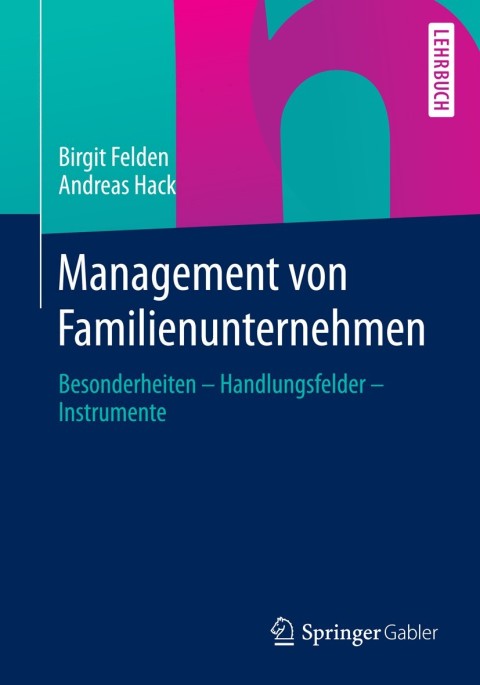 Cover image for book Management von Familienunternehmen