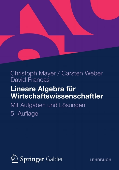 Lineare Algebra fÃ¼r Wirtschaftswissenschaftler 