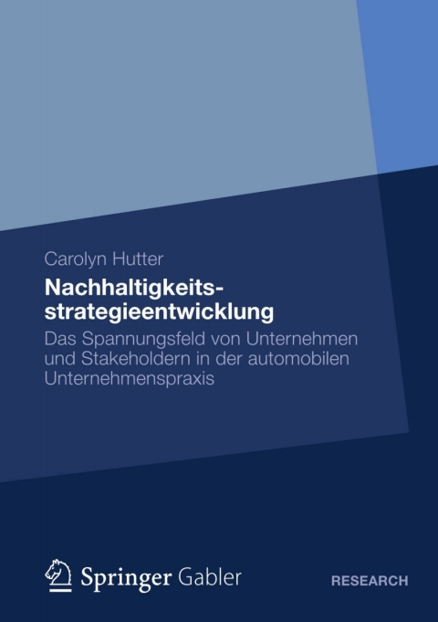 Cover image for book Nachhaltigkeitsstrategieentwicklung