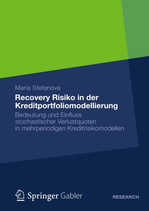 Cover image for book Recovery Risiko in der Kreditportfoliomodellierung