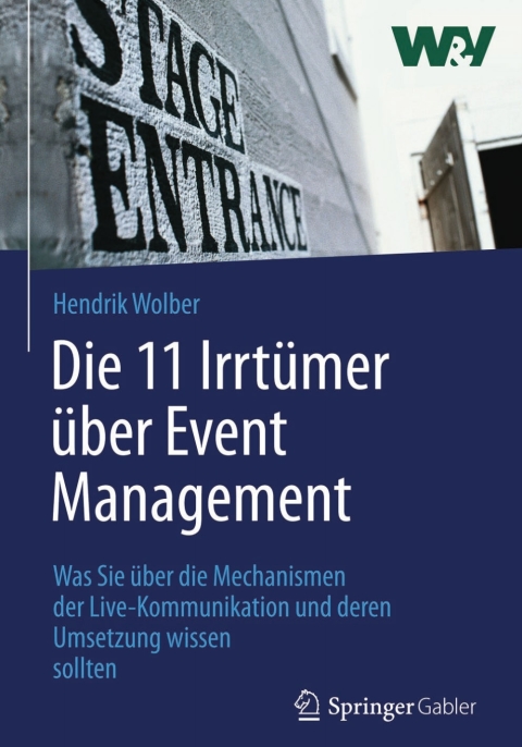 Cover image for book Die 11 Irrtümer über Event Management