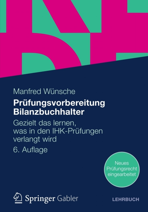 Cover image for book Prüfungsvorbereitung Bilanzbuchhalter