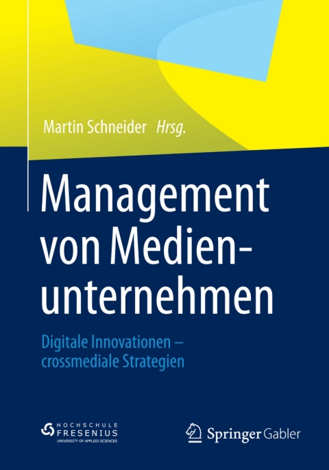 Cover image for book Management von Medienunternehmen