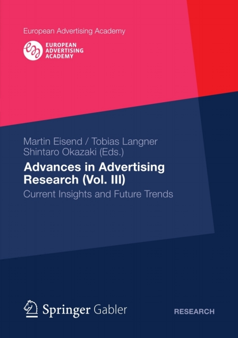 Cover image for book Advances in Advertising Research (Vol. III)