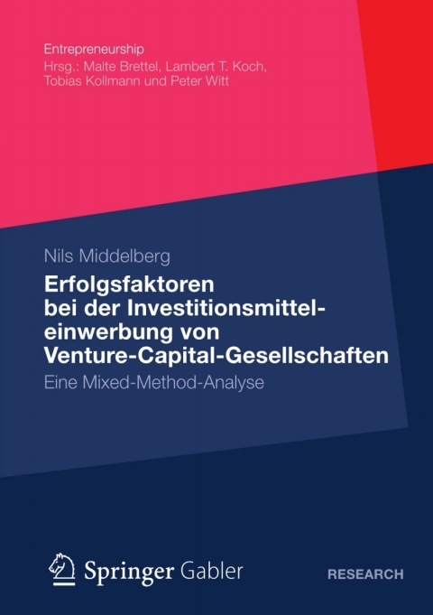 Cover image for book Erfolgsfaktoren bei der Investitionsmitteleinwerbung von Venture-Capital-Gesellschaften
